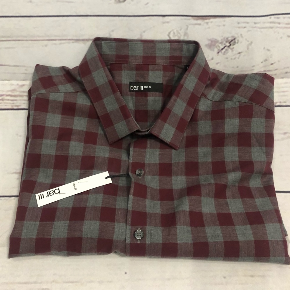 Bar III slim fit shirt